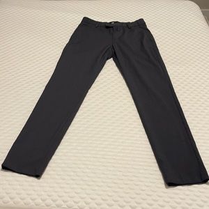 H&M: Slim Fit Dress Pants 30R; Color: Charcoal Grey
